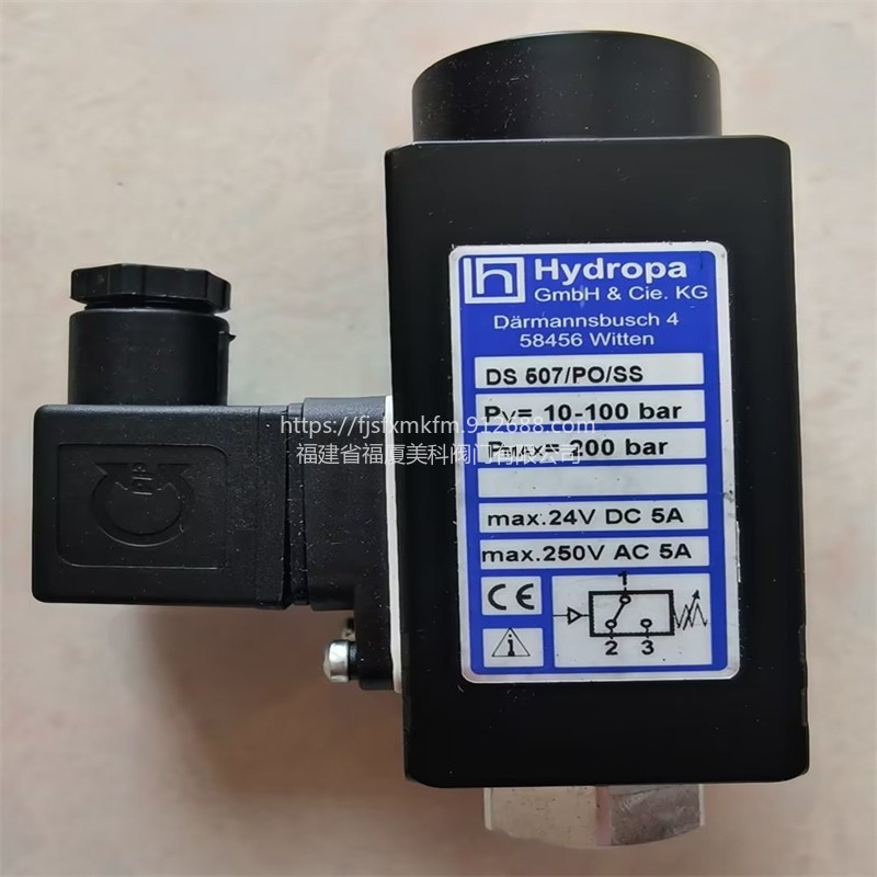 HYDROPA压力传感器DS-507系列DS507-SS-PO-100压力继电器图片