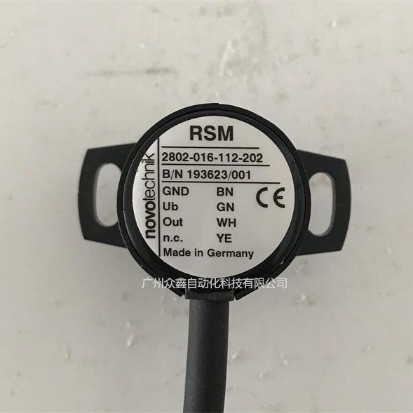 RSM-2802-016-112-202 德国novotechnik多圈角度传感器 非接触式 模拟量输出