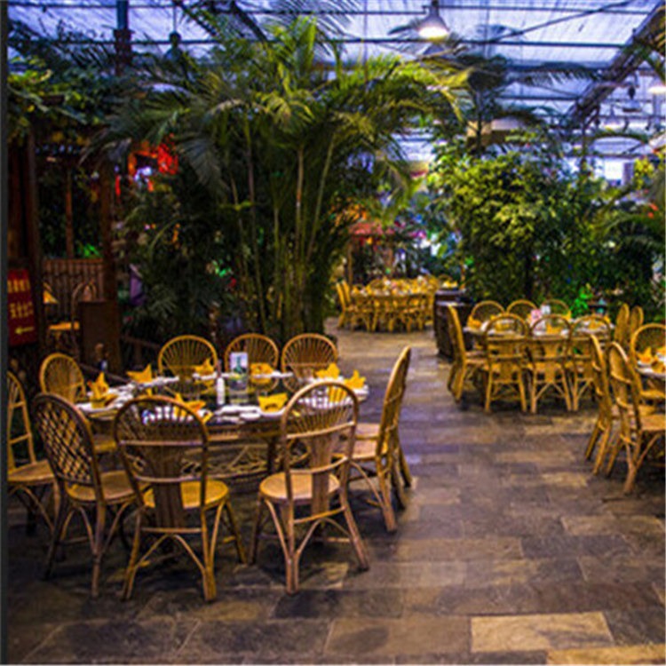 南宁生态餐厅温室 餐厅棚设计 旭航温室大棚企业图片