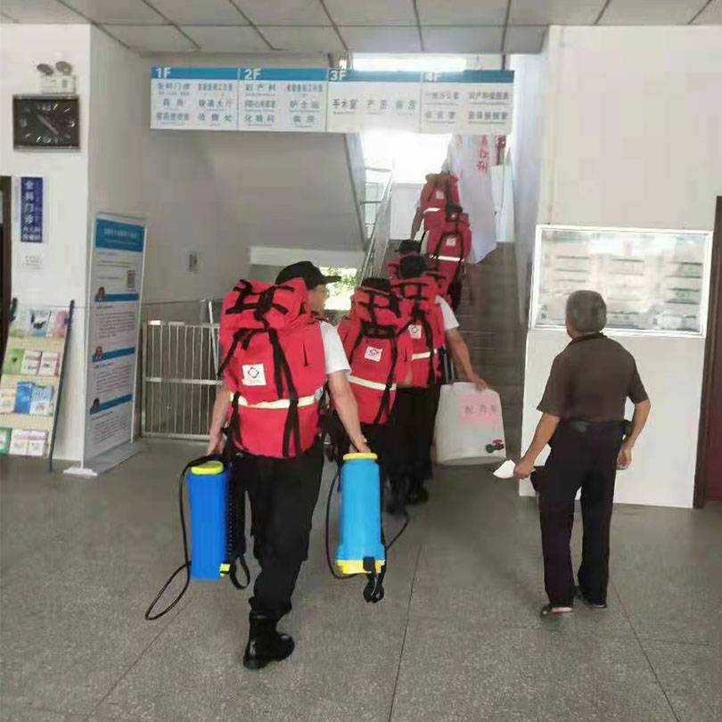 悦乾疾控中心人员应急红色背包 卫生应急队伍户外舒适登山包