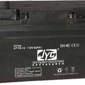 金悦城JYC铅酸型蓄电池GP65-12路灯交通照明电源12V65AH机房/UPS