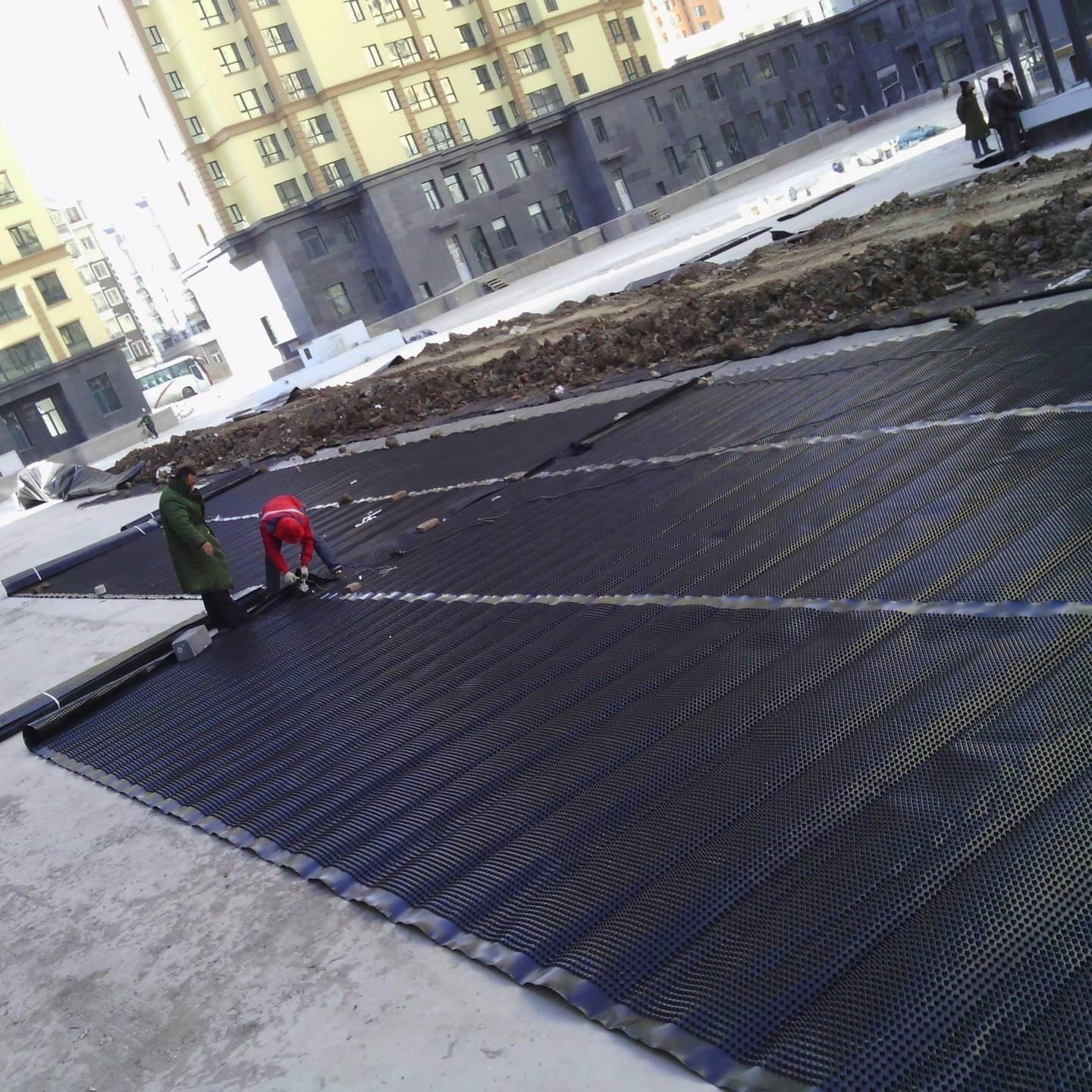 车库顶板楼顶绿化蓄排水板  HDPE透水蓄排水板 价格优惠