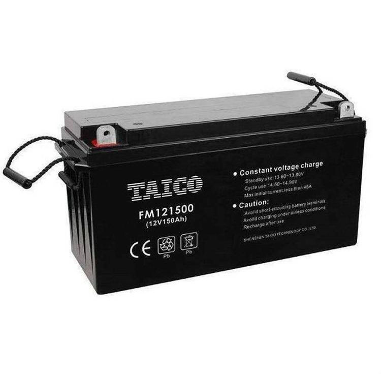 TAICO蓄电池FM121500 12V150AH应用领域广范