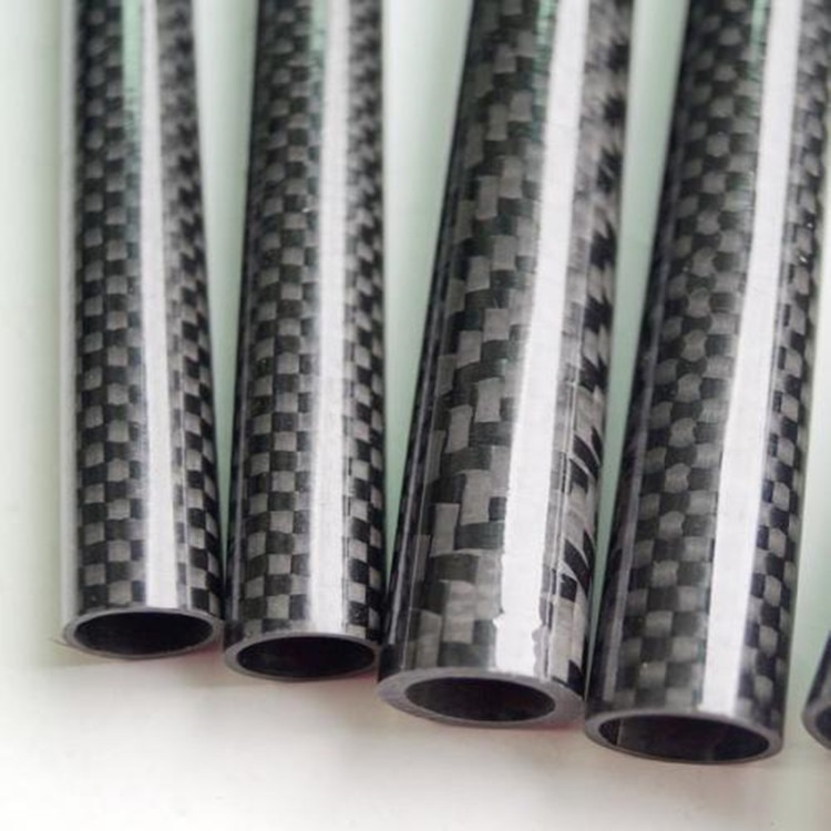 定制款航模空心碳纤维管 各规格平纹斜纹碳管 生产加工碳纤三角架管