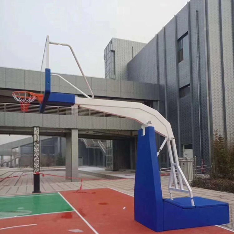 金伙伴体育厂家供应定制液压升降篮球架 移动式篮球架  电动折叠篮球架