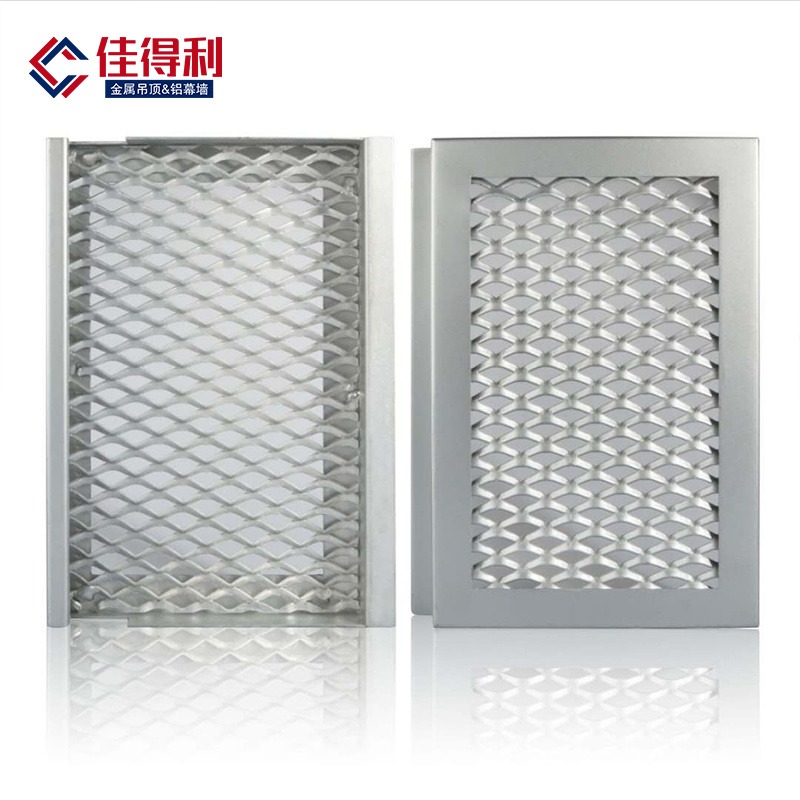复合铝板工程建材 氟碳烤漆铝单板幕墙办公通道 佳得利型材供应图片