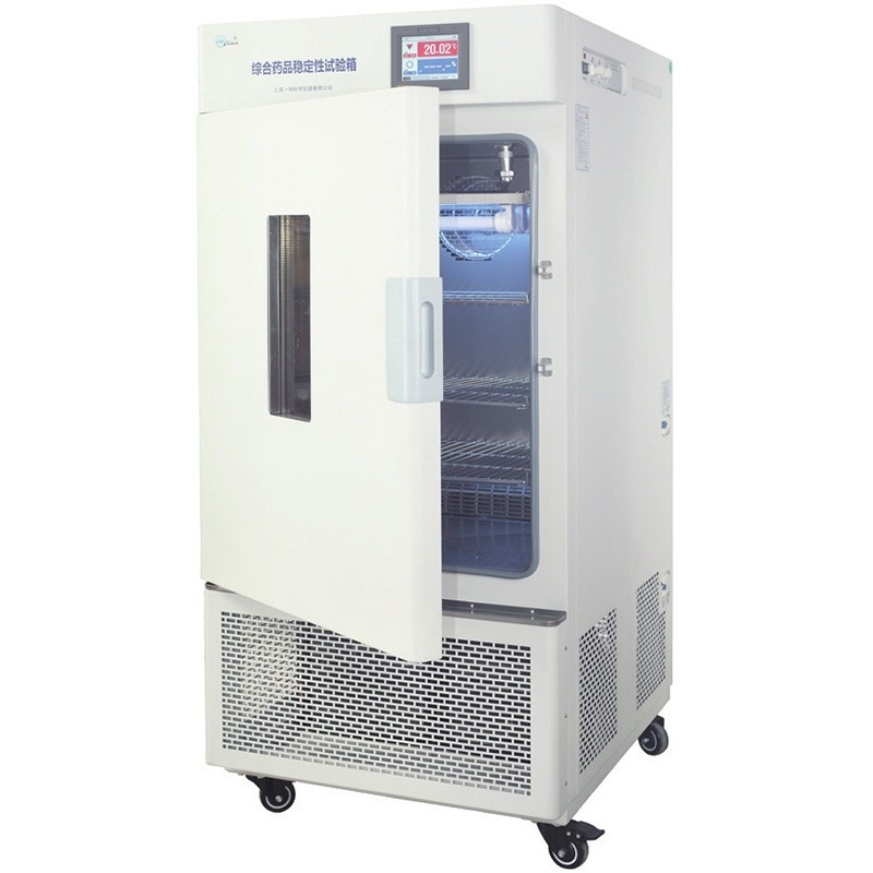 一恒药品稳定性试验箱-紫外光LHH-150GSD-UV LHH-150GSP-UV药品稳定性实验箱带紫外光监测与控制图片