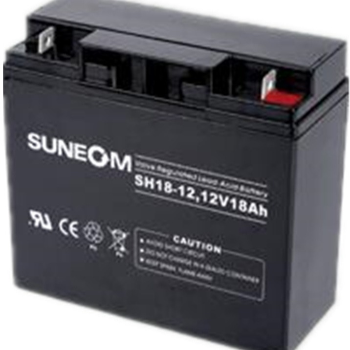 SUNEOM新能SH18-12蓄电池12V18AH蒂森通力电梯停电平层应急电源用图片