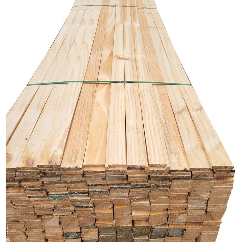 打包用松木条邦皓木材厂家定制加工各种规格木板条大量批发新西兰松木方