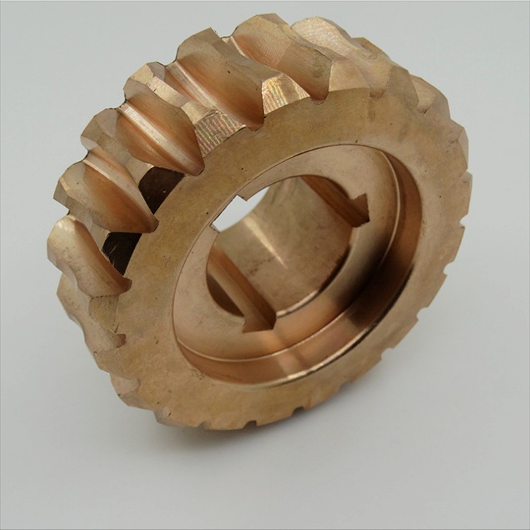 铜涡轮 蜗轮齿轮 机械传动用蜗轮齿轮  厂家供应 秦派图片