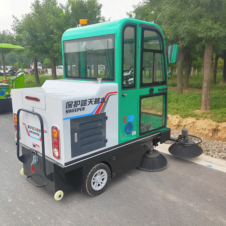 新能源电动扫路车厂家 扫树叶驾驶扫地机 祥运 电动新能源扫地机 可以提车