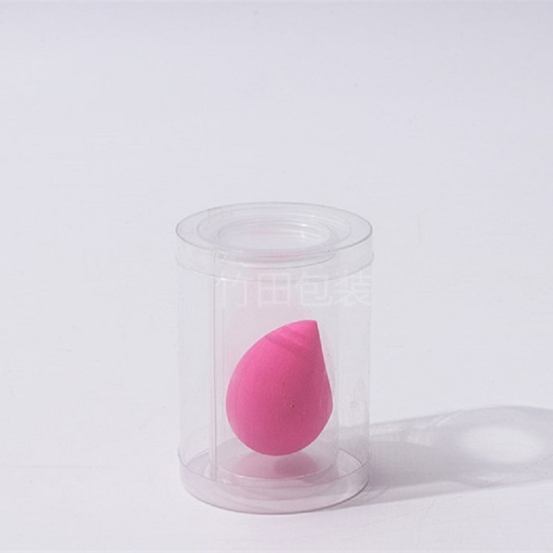 塑料pvc筒透明pvc圆盒皮筋卷边圆筒零食pet塑料包装筒 供应东营图片