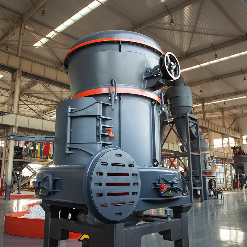道砟石粉雷蒙机 大型磨粉机设备 上海世邦灰钙粉生产线设备图片