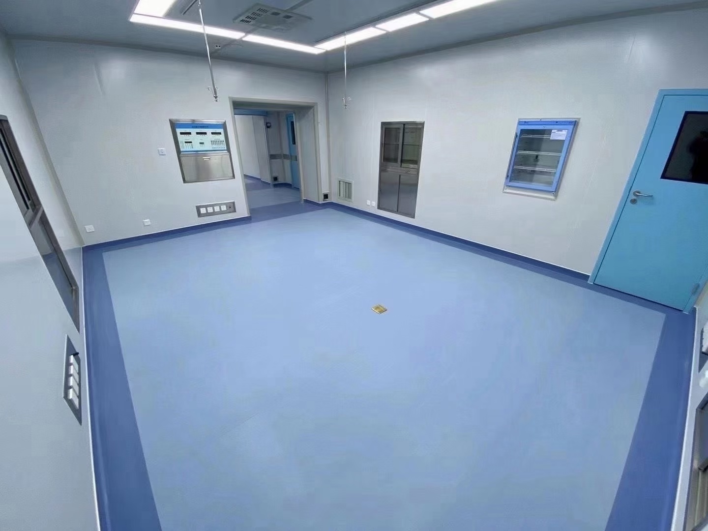 pvc地板同质透心地板 医院学校办公室商场工厂 手术室地板 塑胶地板 塑胶地板定制 手术室pvc地胶防尘 曼纳奇塑胶地板示例图19