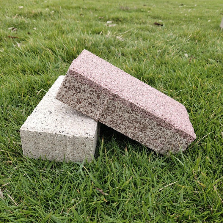 宁彤陶瓷透水砖园林透水砖来图可定制质量可靠支持定制海绵城市用砖