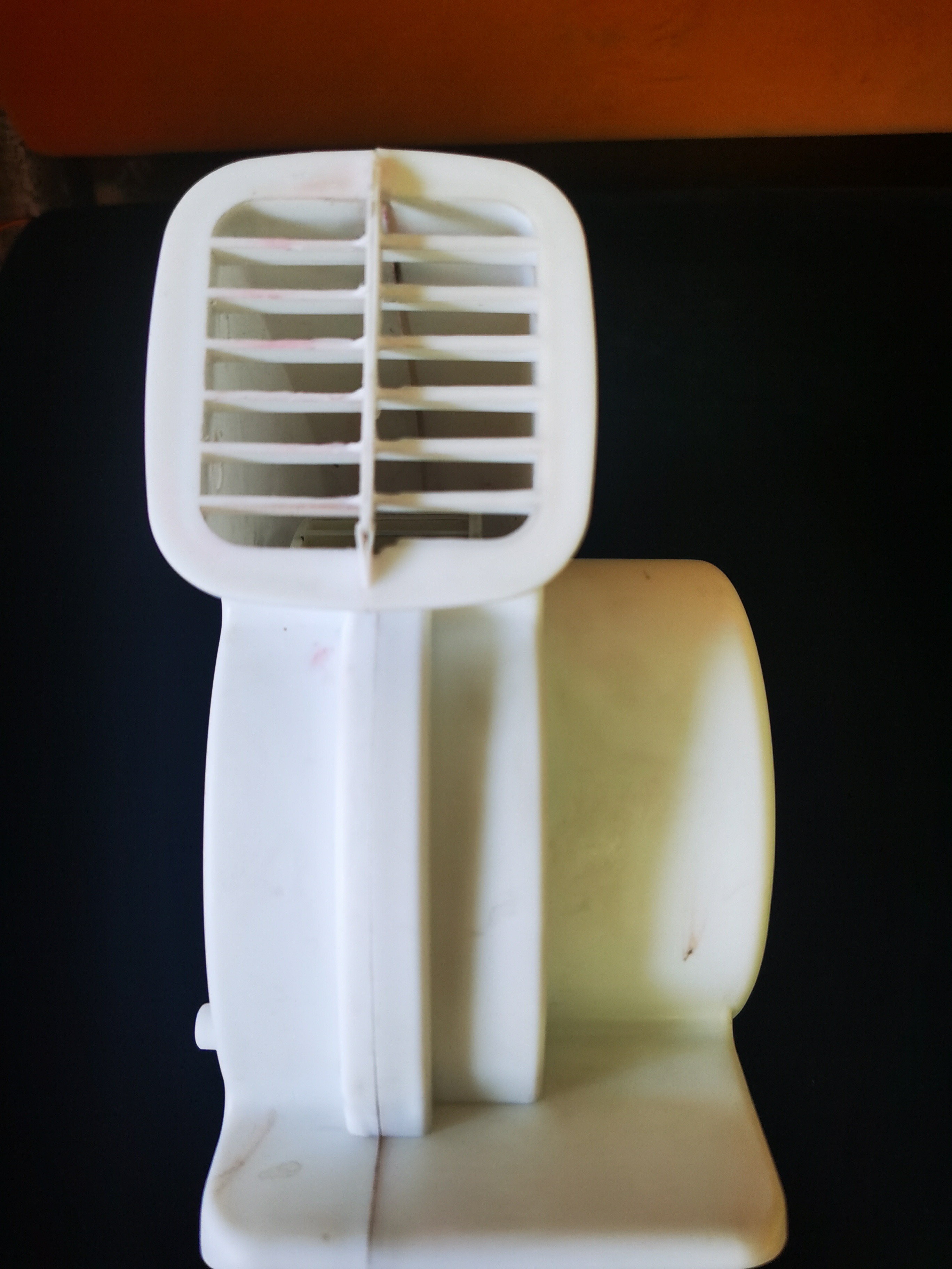 红蝠松龙塑料气模米白色内置专用风机SL-150美规150W