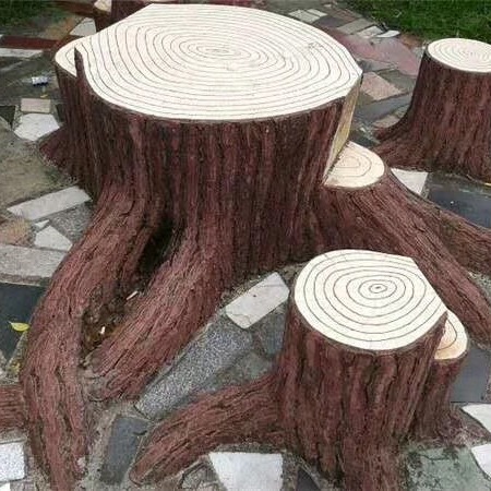 佛山GRC水泥树景观直塑厂家 生态园林GRC雕塑 瑞鑫阳定制各类假树雕塑