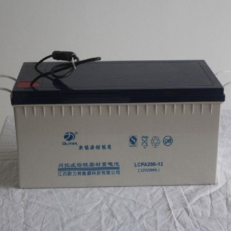 欧力特蓄电池LCPA100-12 欧力特OLITER 12V100AH UPS高低压电源配套