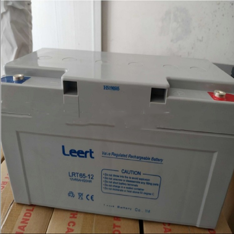 利瑞特蓄电池LRT65-12 Leert蓄电池12V65AH阀控式铅酸免维护蓄电池