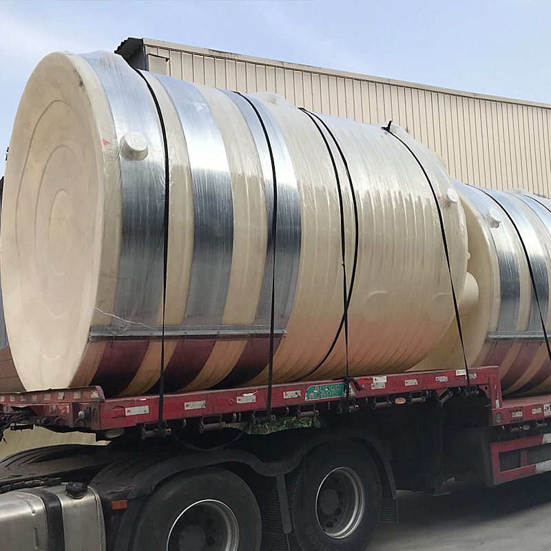40吨氯化钠储罐抗冲击 浙东40立方化工塑料桶pe材质 生产线设备配套