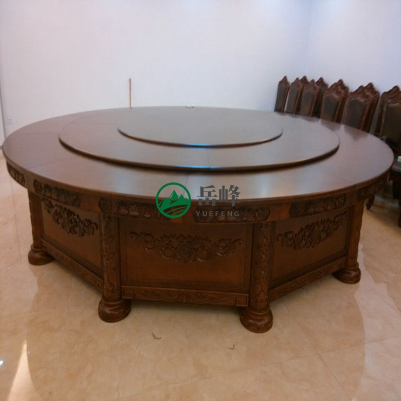 岚慧广东餐桌电动桌	欧式电动餐桌椅实木	高电动大餐桌设计30170