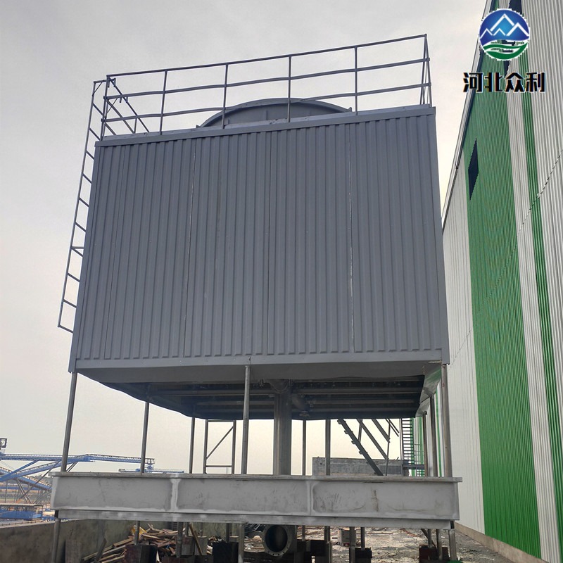 璃钢冷却塔 逆流式横流式工业型冷水塔 焦化厂更换填料 现货发售 众利LL-691