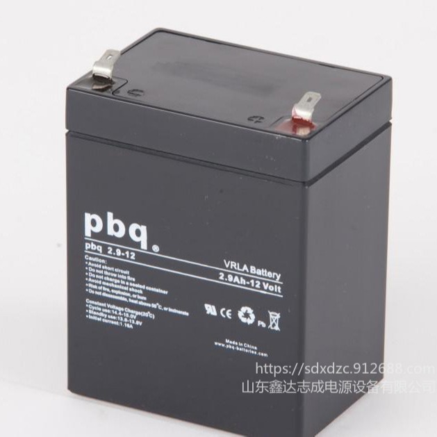 荷兰PBQ蓄电池pbq2.9-12 应急电源12V2.9AH铅酸蓄电池 精密仪器 直流屏用 价格