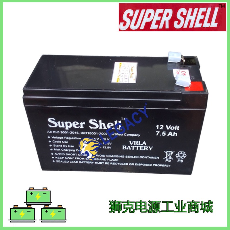 德国SHELL壳牌蓄电池SSIV12-12 精密设备12V12AH电池图片