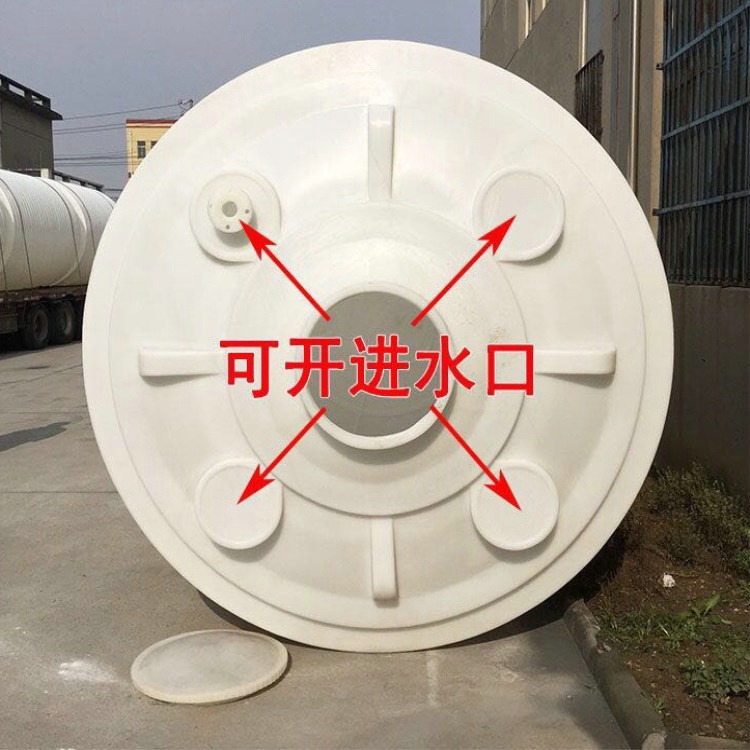 武汉诺顺10吨塑料储罐厂家 搅拌站减水剂桶供应商 10T滚塑防腐储罐