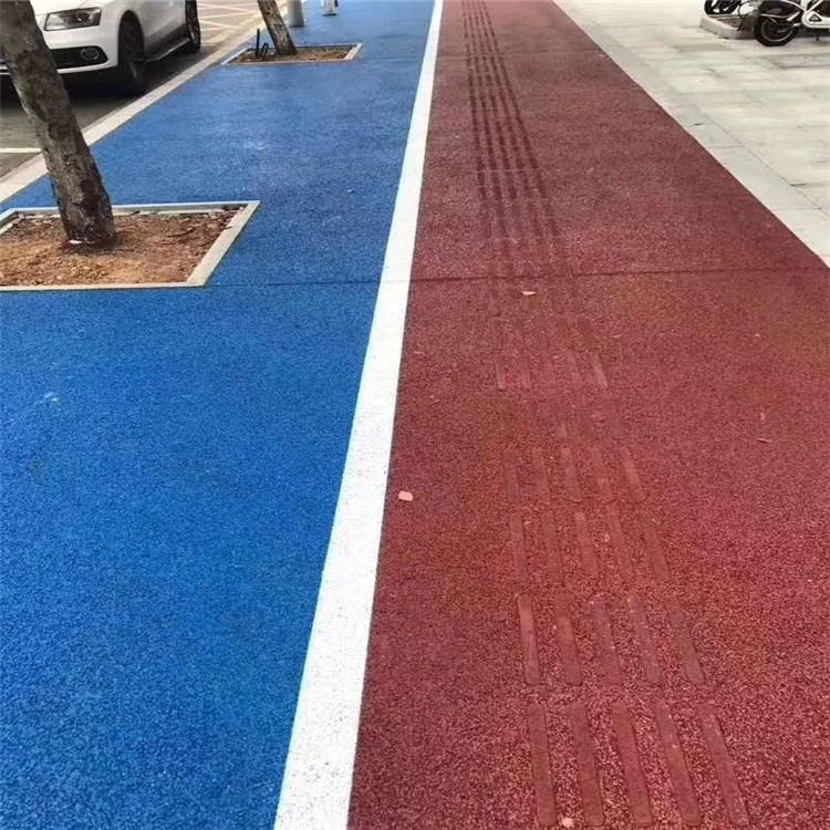 彩色路面施工 三门峡颜料厂家 停车场用粉末蓝颜料生产