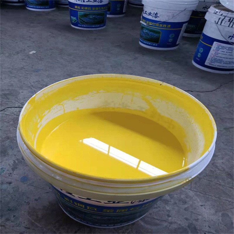 彩钢瓦翻新漆 喷涂型水性漆 集装箱钢结构专用漆 颜色可定制