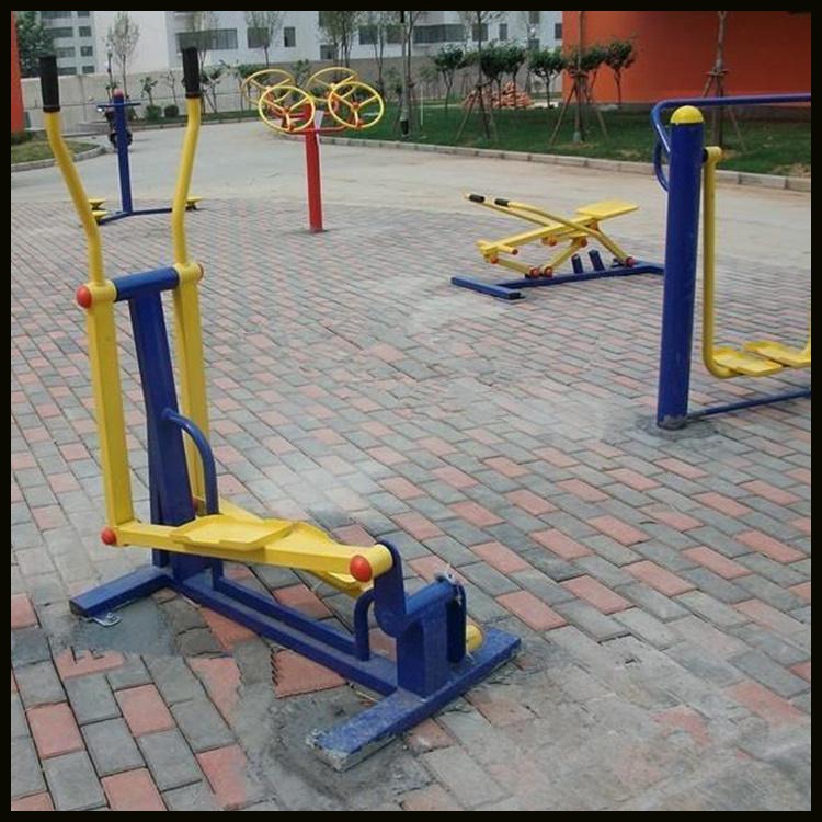 椭圆机平步机 小区室外健身器材 通奥 户外公园运动路径椭圆机图片