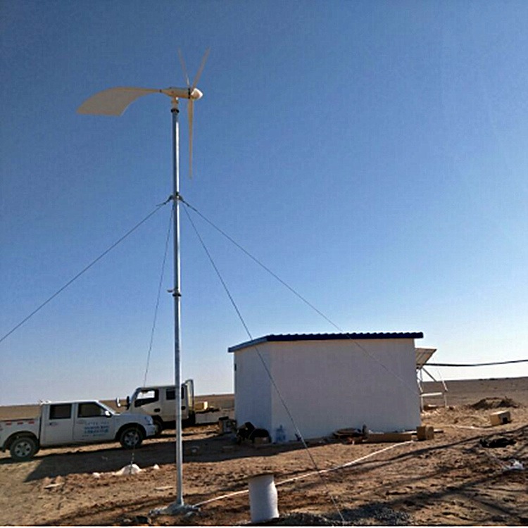 德州蓝润风力发电机厂家　5000ｗ家用养殖场用风力发电机