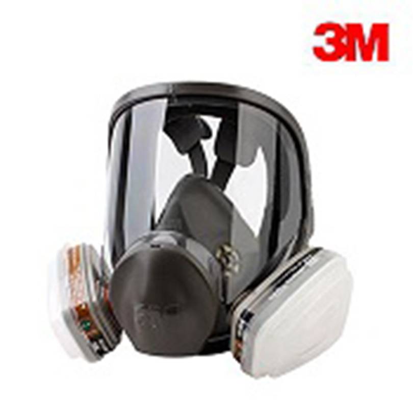 3M6800防毒面罩 防护口罩防毒带呼吸阀全面面具图片