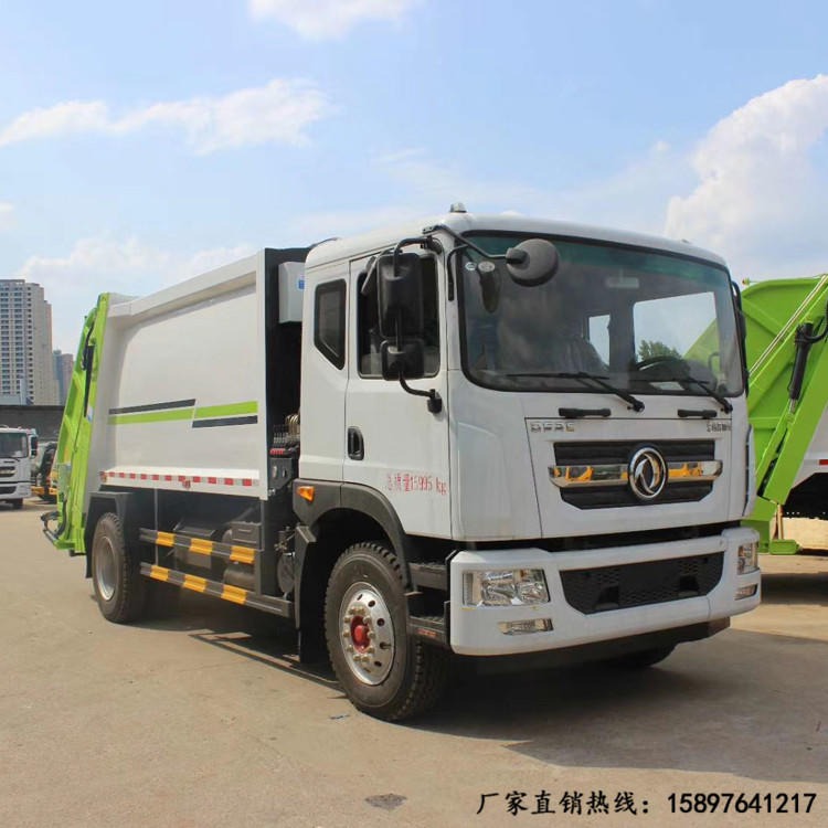 南京垃圾车价格 程力8立方压缩垃圾车 挂桶垃圾车 垃圾清运车 程力厂家包上户
