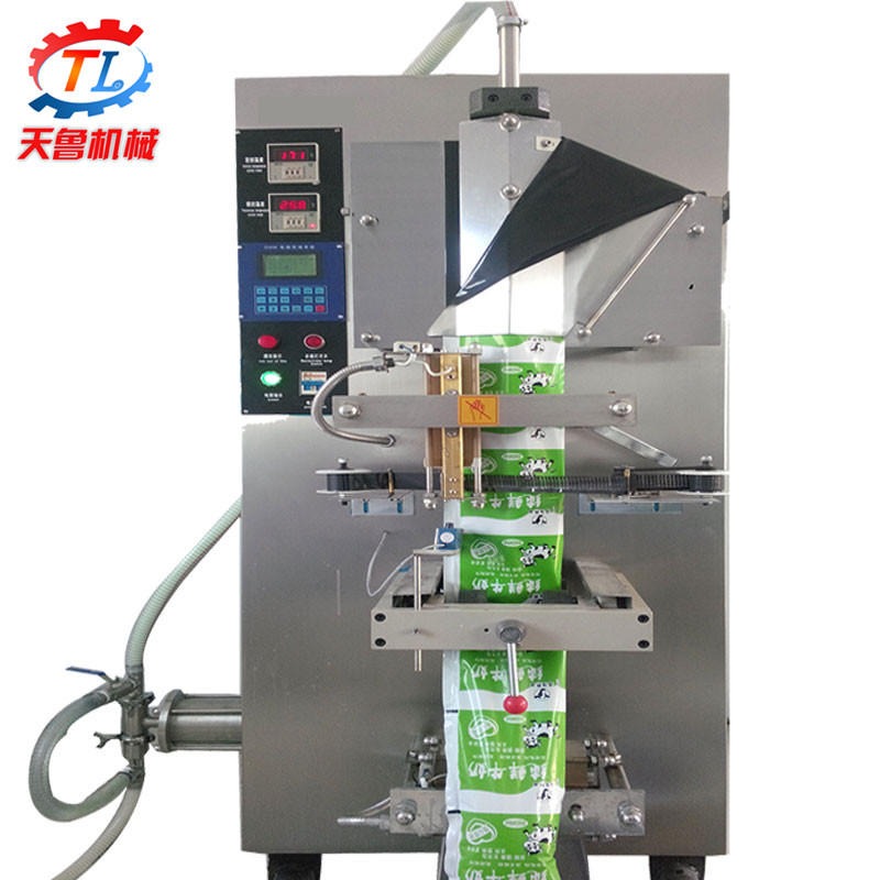 天鲁 TL-YB500C 米醋包装机 全自动生抽包装机 牛奶包装 简单实用图片