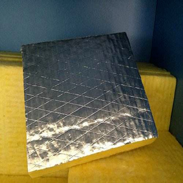 步步昇保温玻璃棉毡 离心玻璃棉板 7公分铝箔玻璃棉吸音板