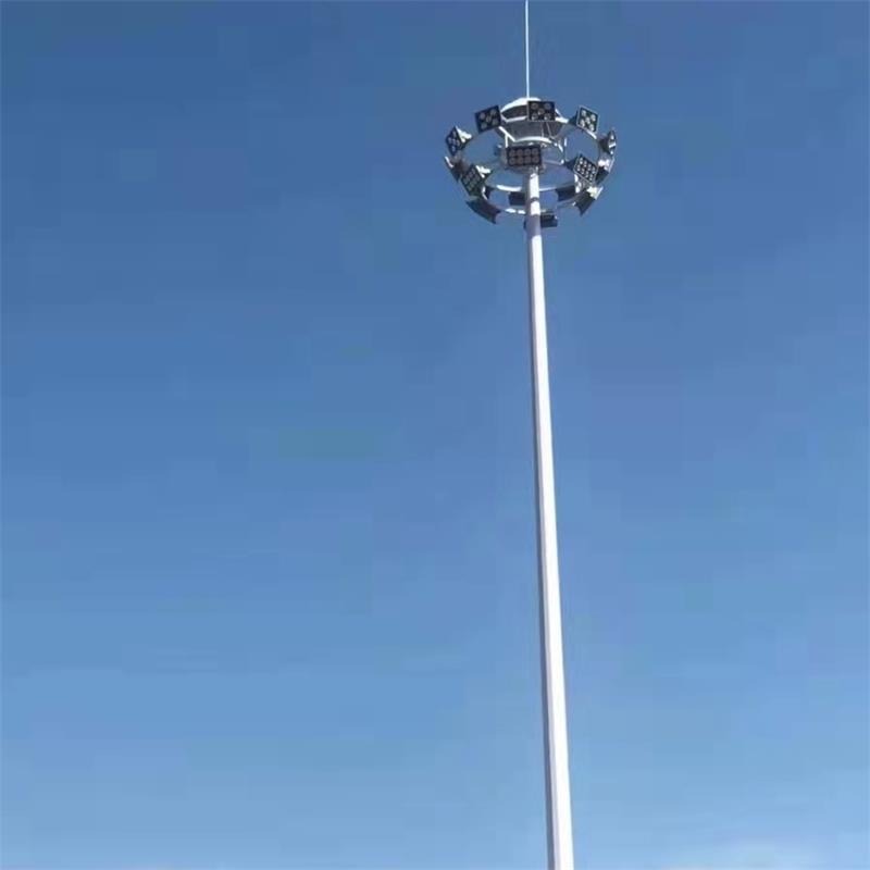 鑫永虹定制港口机场十字路口照明模组投光灯具  20米自动带升降LED高杆灯图片
