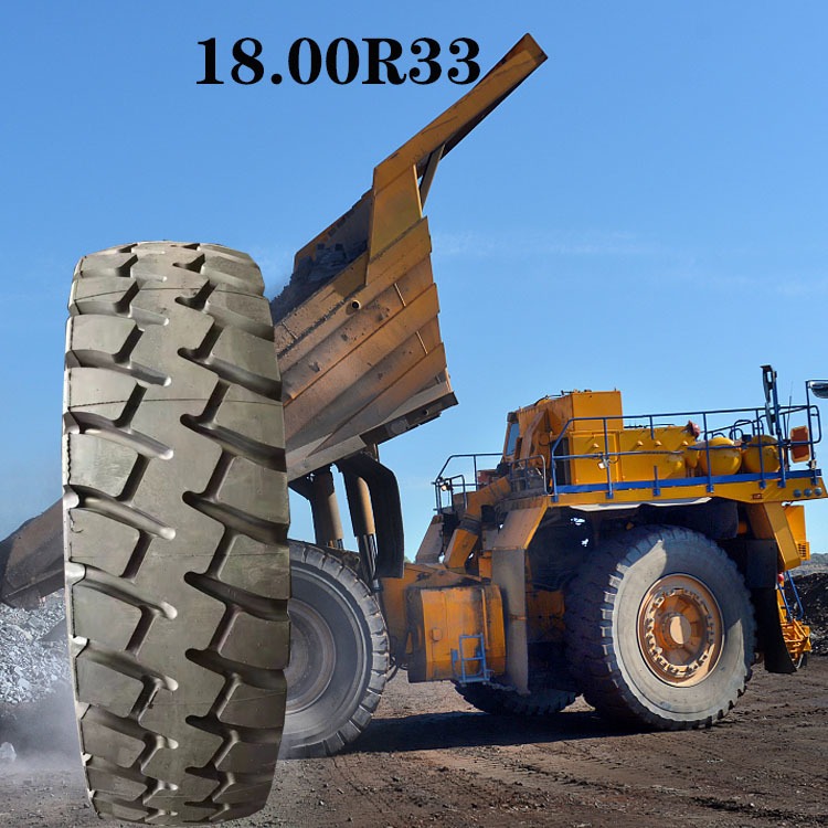 矿用1800R-33 18.00R33港口码头吊车机械轮胎