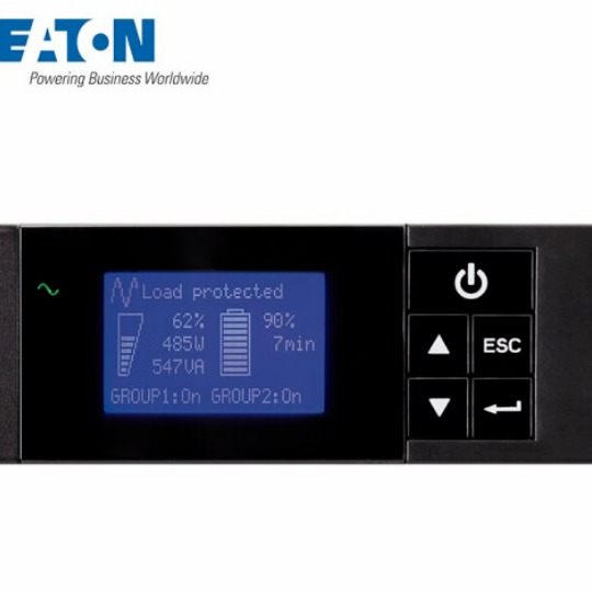 伊顿5P1150VA/UPS不间断电源机架式内置电池组断电续电的保护作用