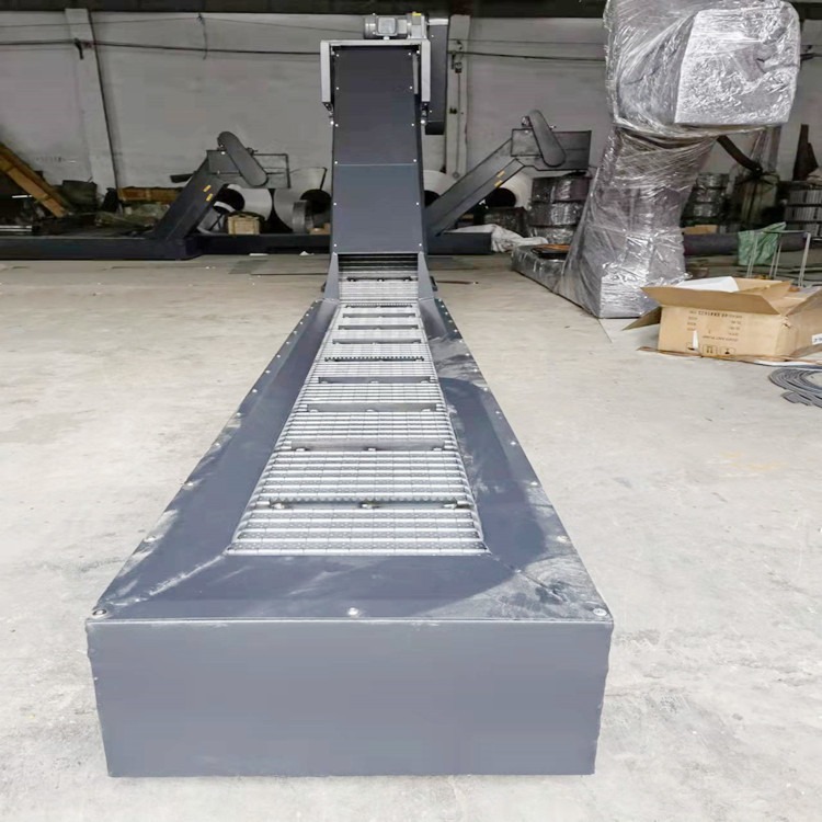 龙门镗铣床链板式排屑器 鑫姆迪克定做各种铁屑铝铜屑输送排屑机
