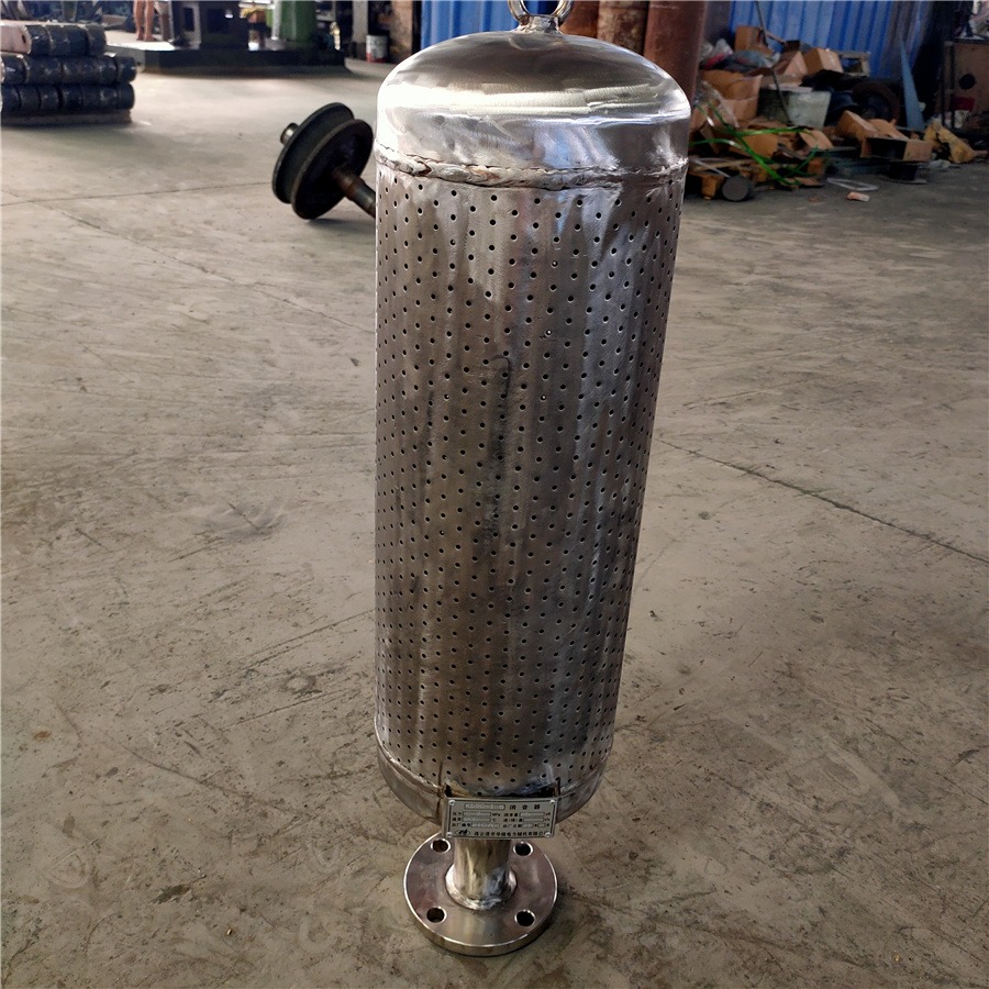 华银供应DN100锅炉蒸汽消声器 蒸汽消音器厂家制造