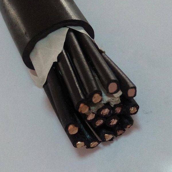 MKVVP矿用屏蔽控制电缆 多芯阻燃控制线缆 2-37芯矿井用