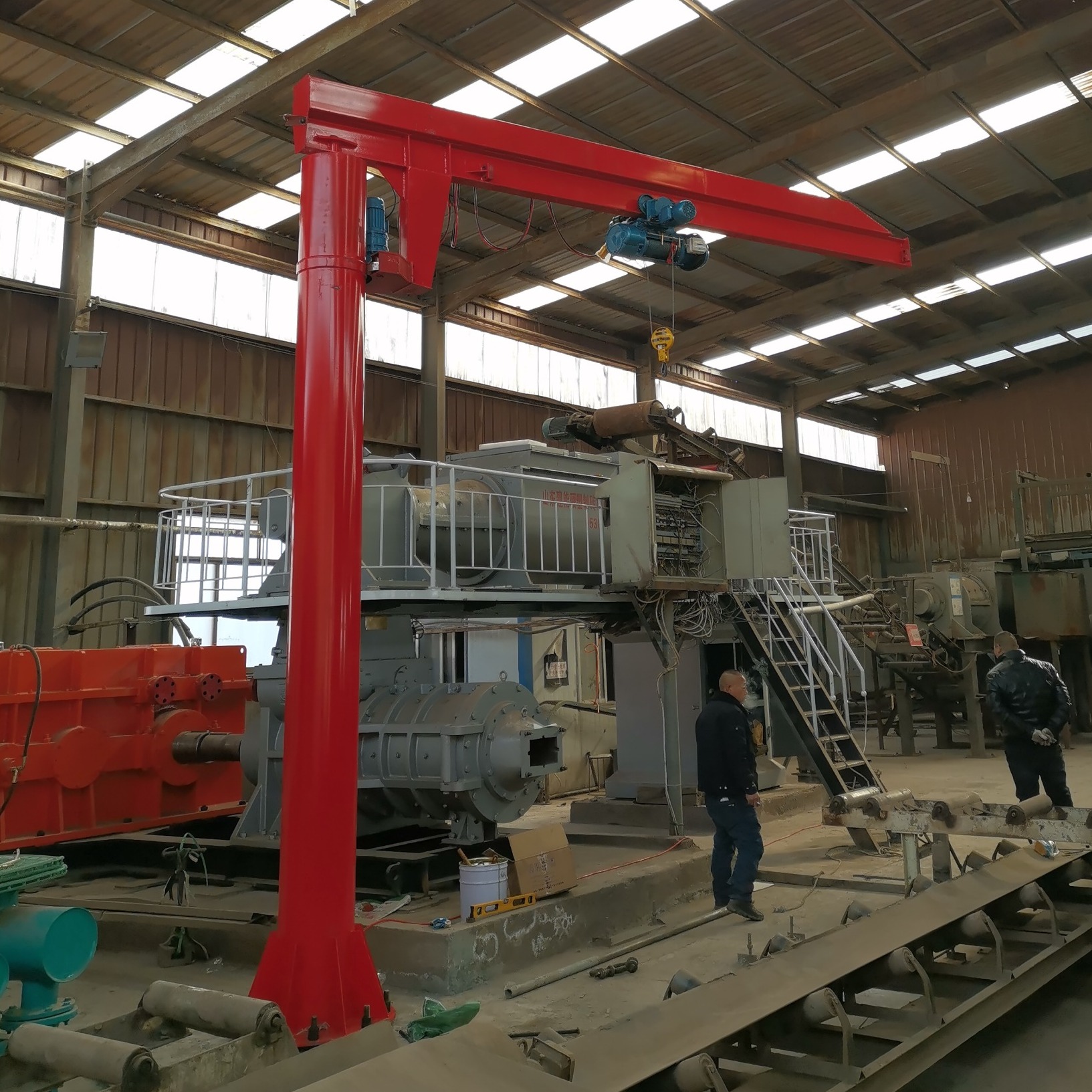 山东悬臂吊厂家 BZD1吨单臂吊 定柱式起重机 适用于机加工及轻型物品搬运 可加工定制