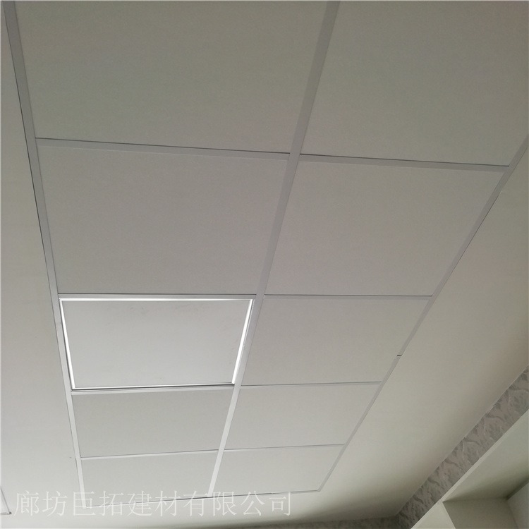 玻纤天花板 玻璃纤维吸声板 15mm岩棉吸声天花板 隔热玻璃纤维板基材加工 巨拓