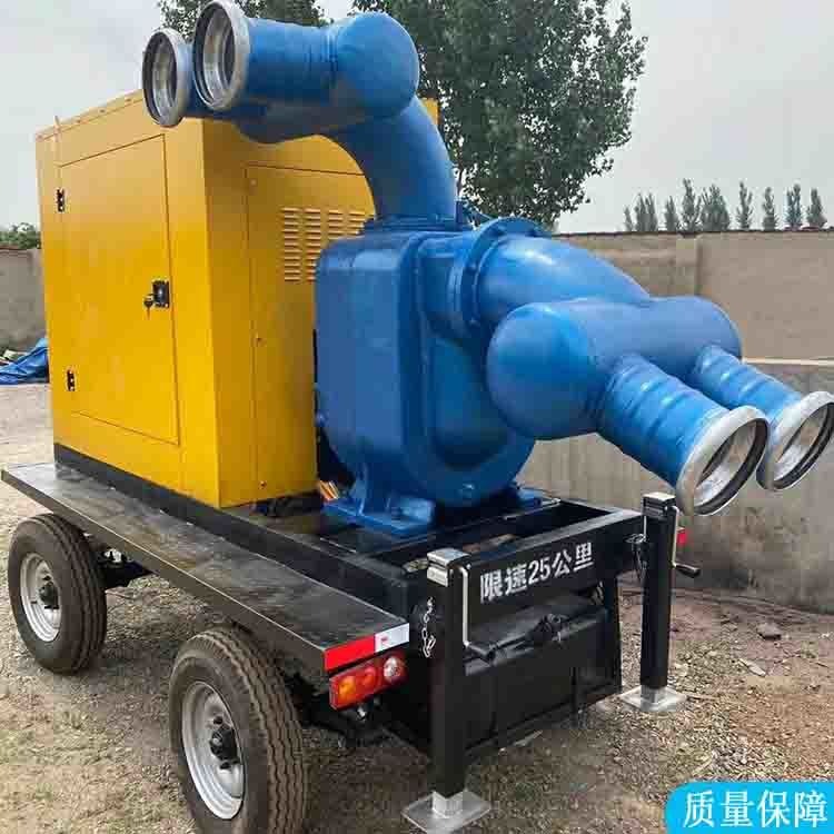 悍博 大型抽水机 防汛柴油排水泵 水库浇灌地面吸水机HB-800图片