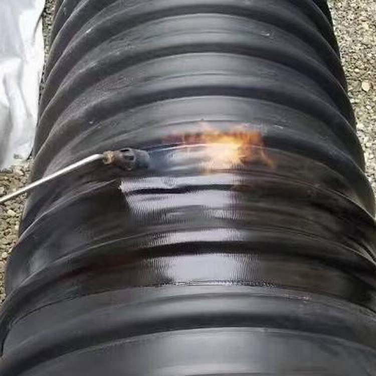 四川达州 HDPE钢带增强螺旋波纹管 聚乙烯钢带管