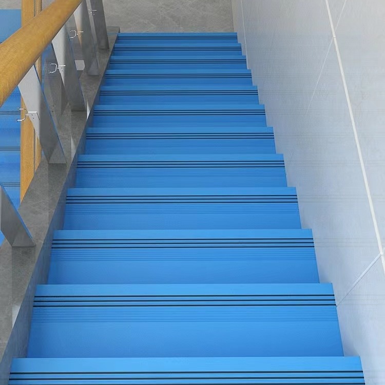 遵义楼梯踏步PVC地胶 幼儿园学校商场玩具店PVC楼梯踏步 0甲醛无味健康塑地胶