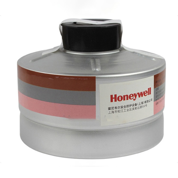 霍尼韦尔1784000 A2B2E2K2P3铝质过滤罐 防有机气体及蒸气 无机气体 酸性气体 碱性气体