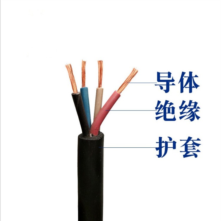 MYQ电缆3*1.5-300/500V矿用轻型橡套软电缆